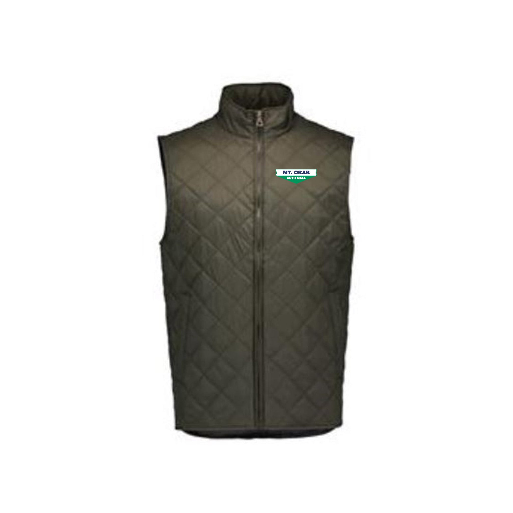 MT. Orab Auto Mall Weatherproof Vintage Diamond Quilted Vest