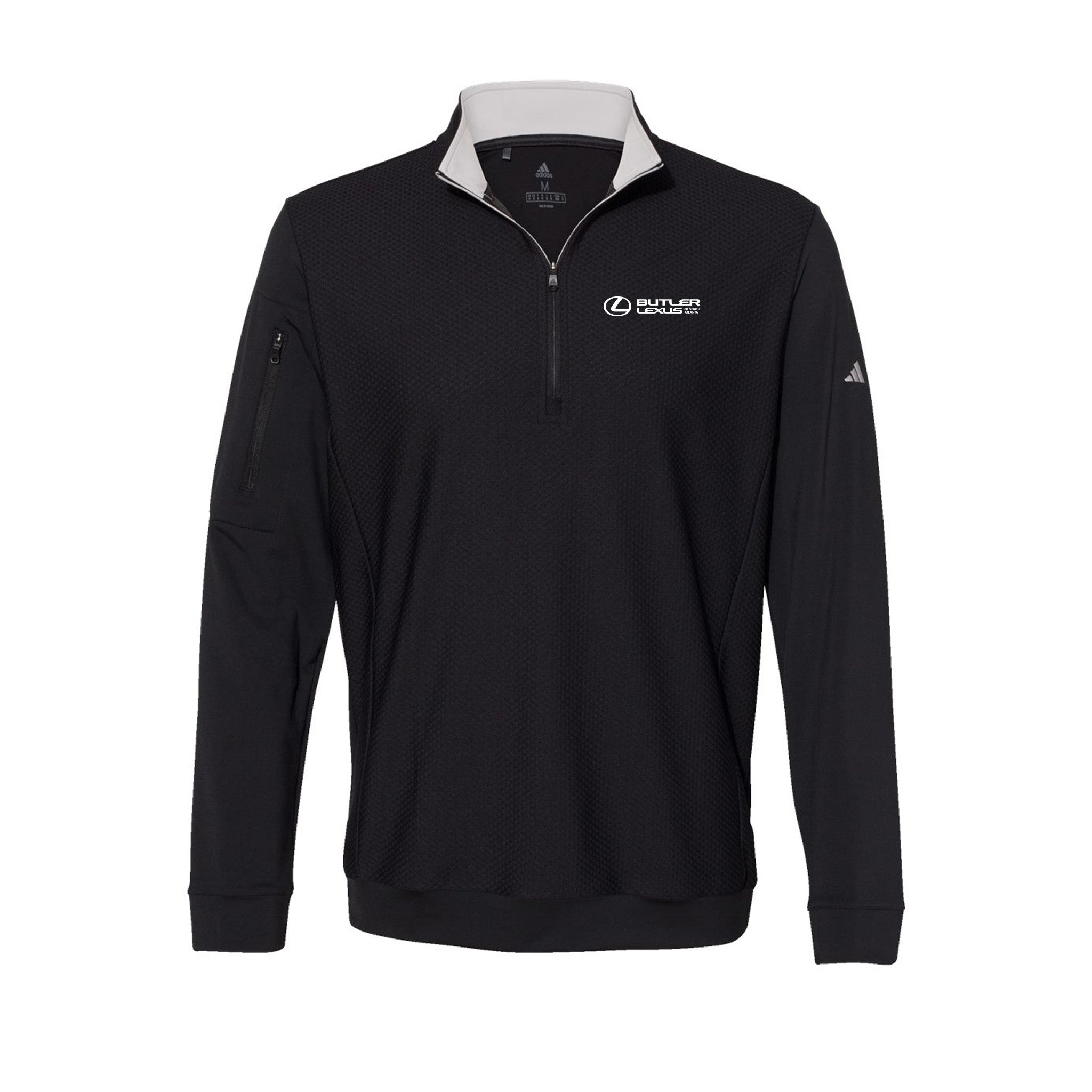 Butler Lexus - Adidas - Performance Textured Quarter-Zip Pullover