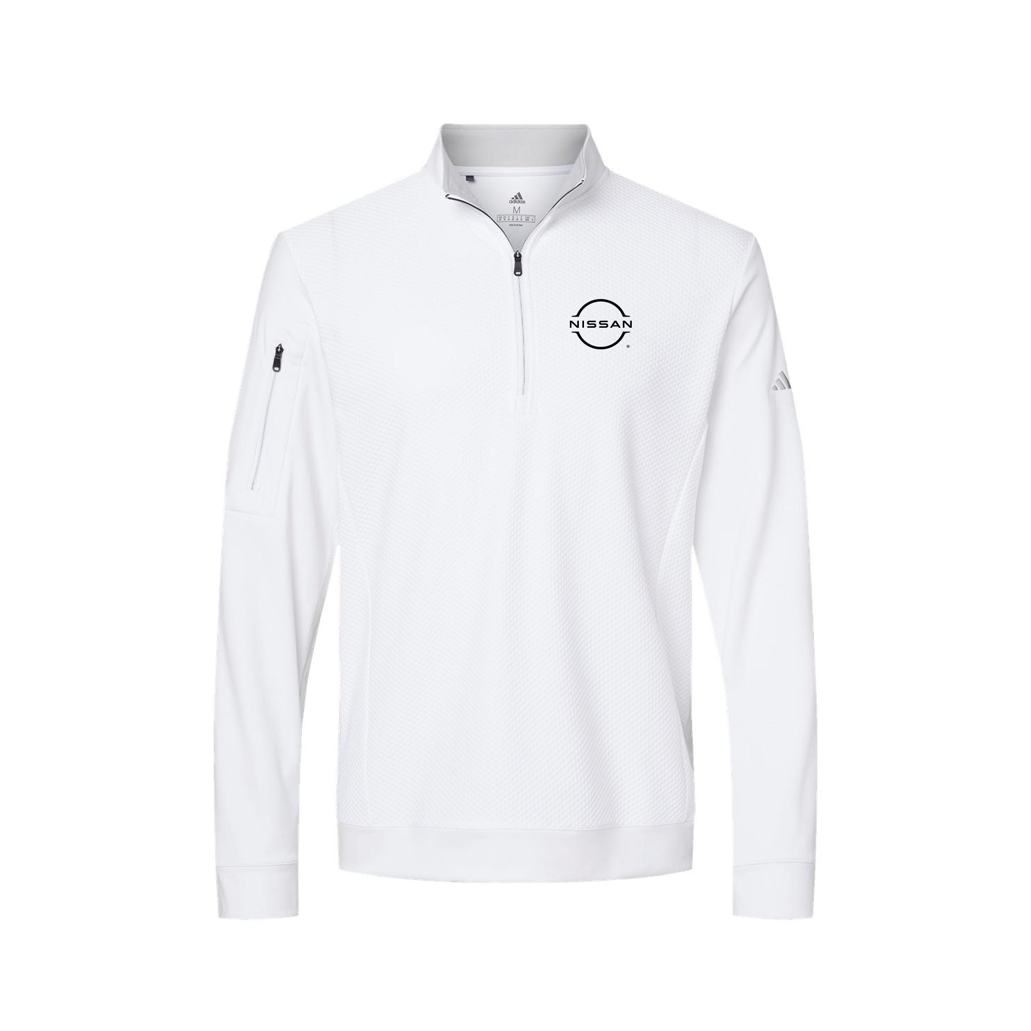 Conyer Nissan - Adidas - Performance Textured Quarter-Zip Pullover