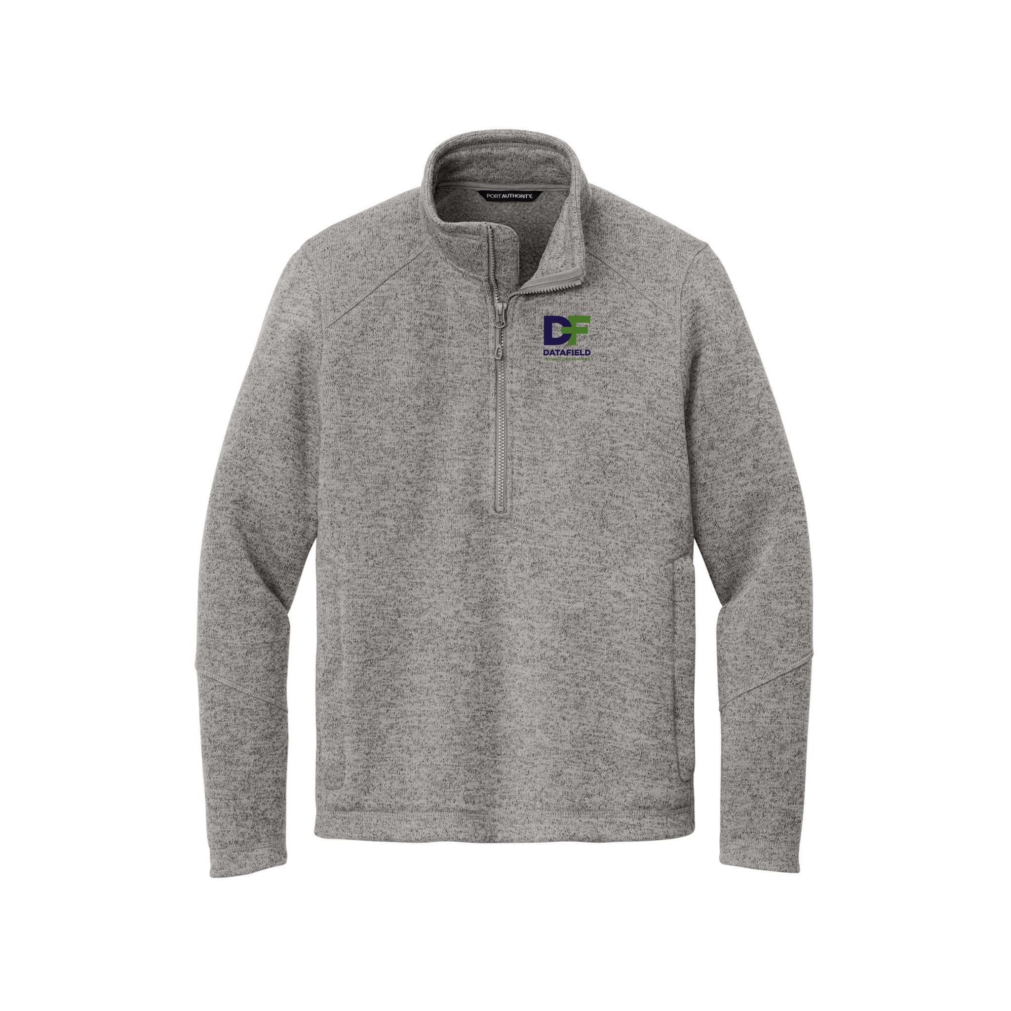 Datafield Technology Services - Port Authority® Arc Sweater Fleece 1/4 ...