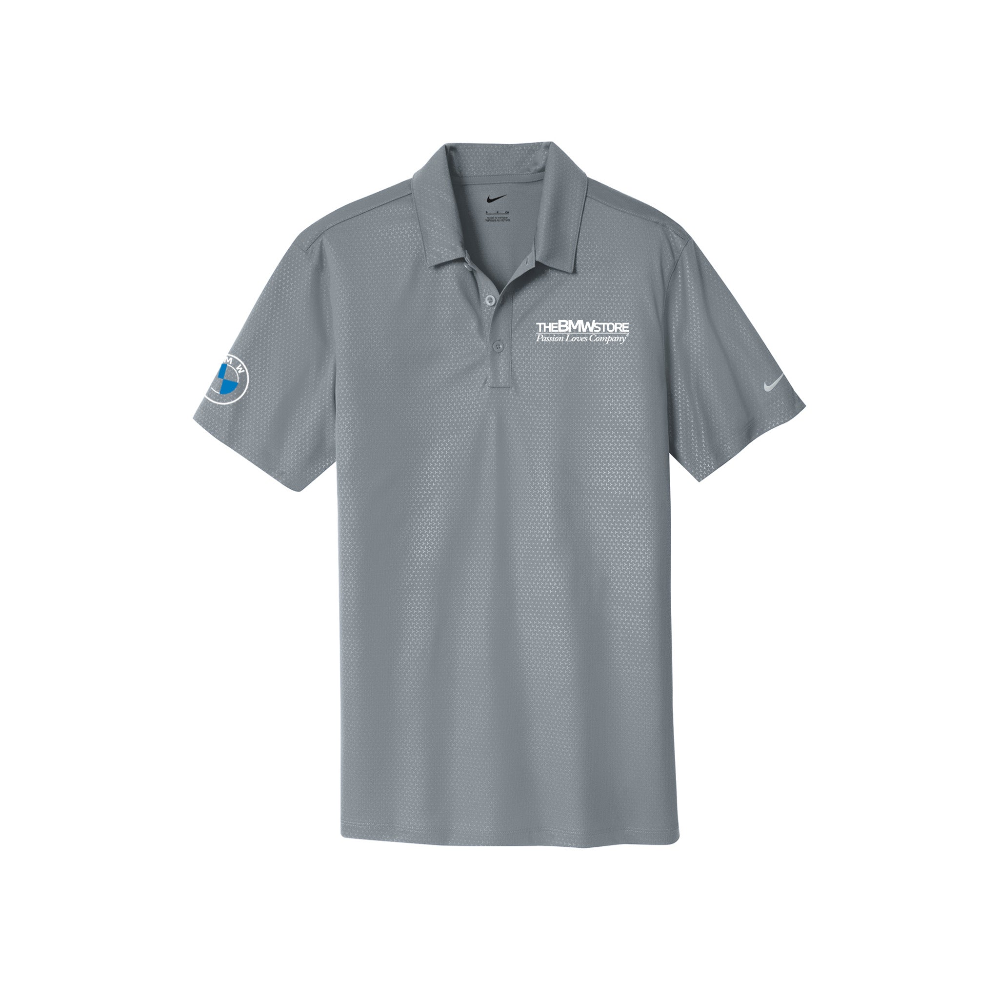 BRIEFING BACK LOGO LINE POLO（GRAYGE／ M） The BMW Store - Nike Dri-FIT Embossed Tri-Blade Polo – GetSpirit