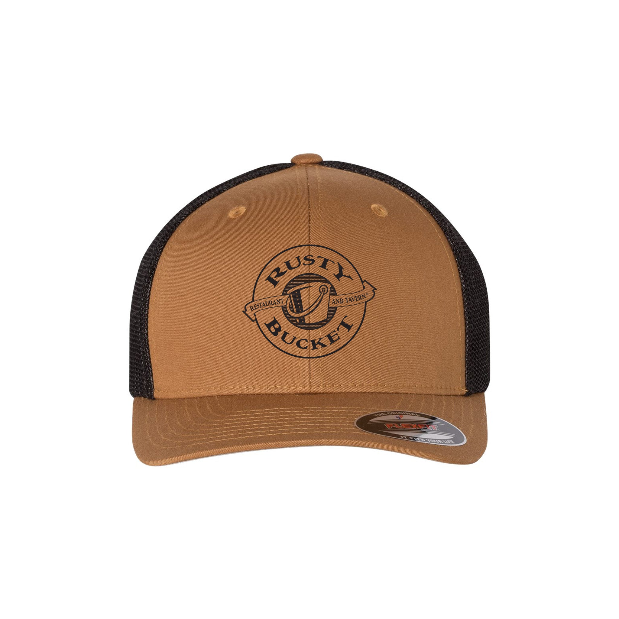 Rusty Bucket Apparel & Items Flexfit Trucker Cap Spirit Services