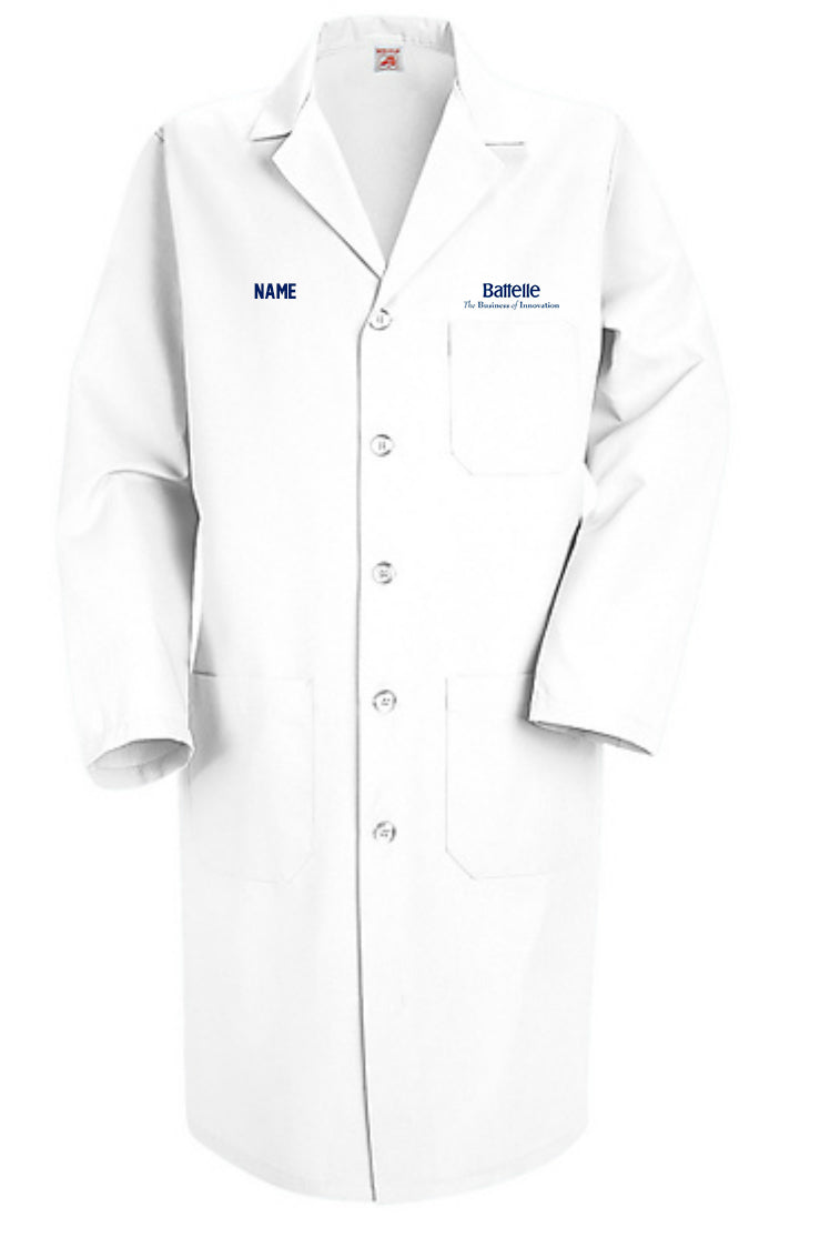 Battelle - Men's 5 Button Lab Coat – GetSpirit