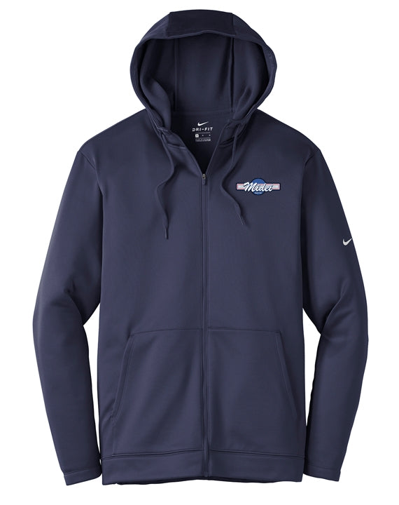 nike dri fit therma zip hoodie