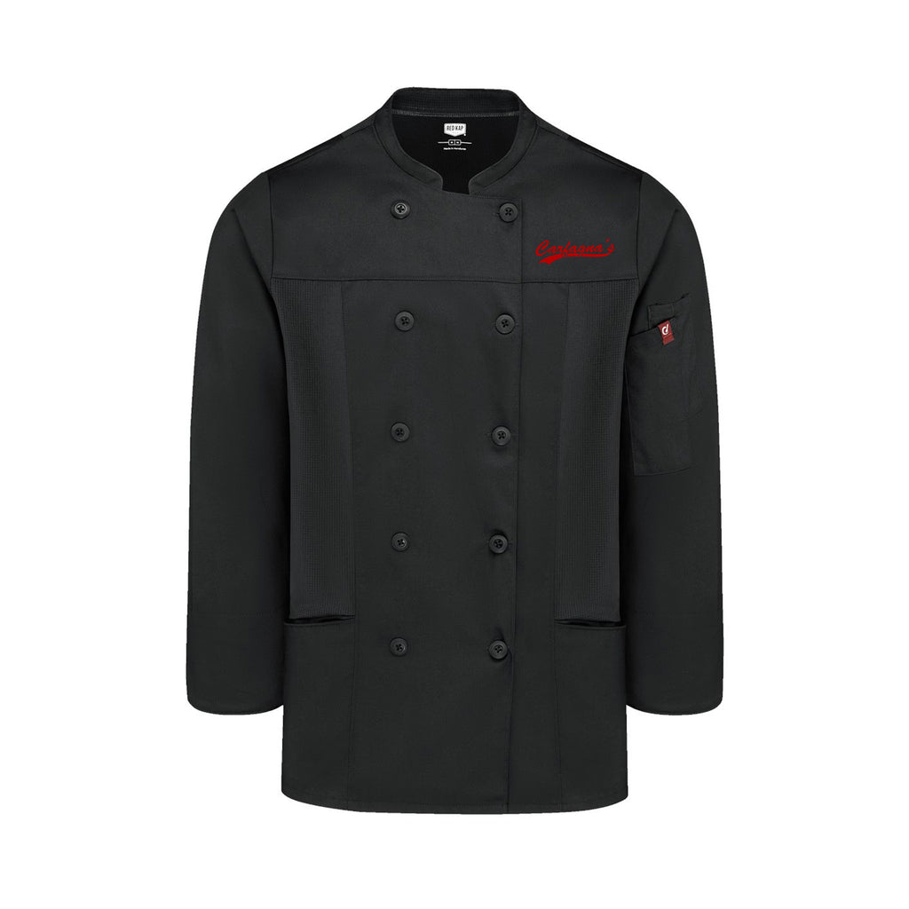 Carfagnas Back of House - Culinary - Women's Deluxe Airflow Chef Coat