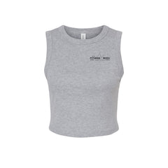 EMS Fitness - BELLA + CANVAS - Women's Micro Rib Muscle Crop Tank