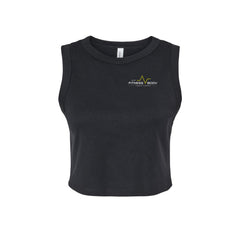 EMS Fitness - BELLA + CANVAS - Women's Micro Rib Muscle Crop Tank