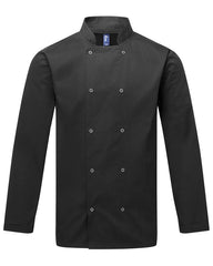 Unisex Ten Studded Front Chef Coat