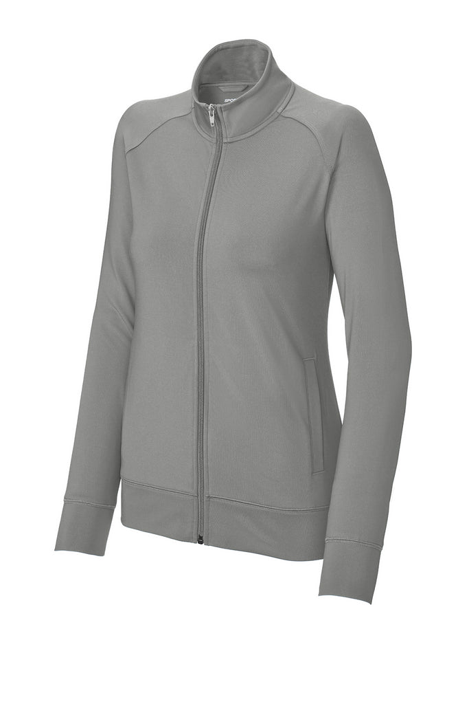 Superior Uniform Sales - Sport-Tek® Ladies Sport-Wick® Stretch Full-Zip Cadet Jacket