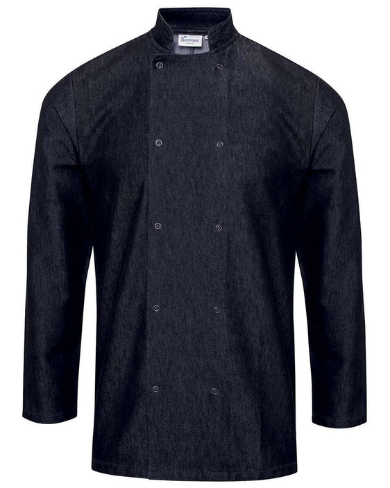 Unisex Denim Chef's Jacket