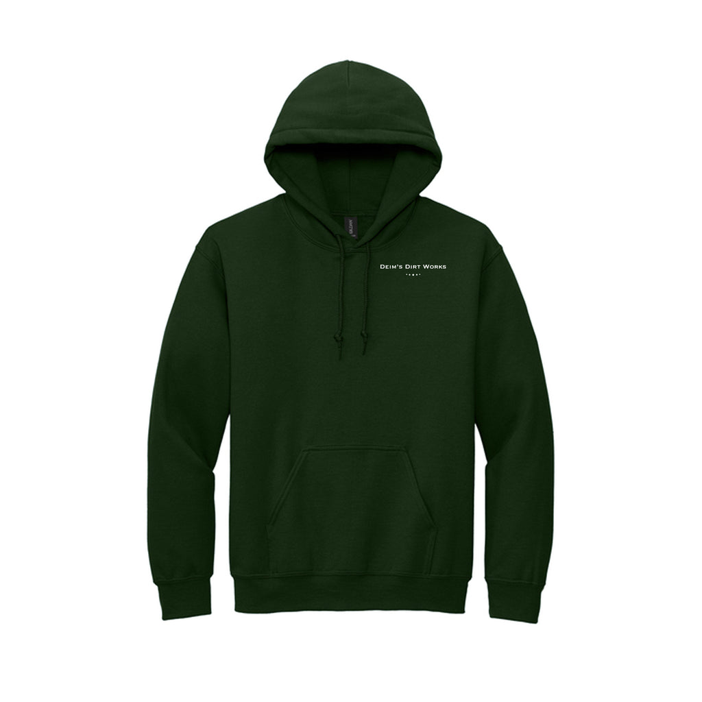 Deim's Dirt Works - Gildan® DryBlend® Pullover Hooded Sweatshirt
