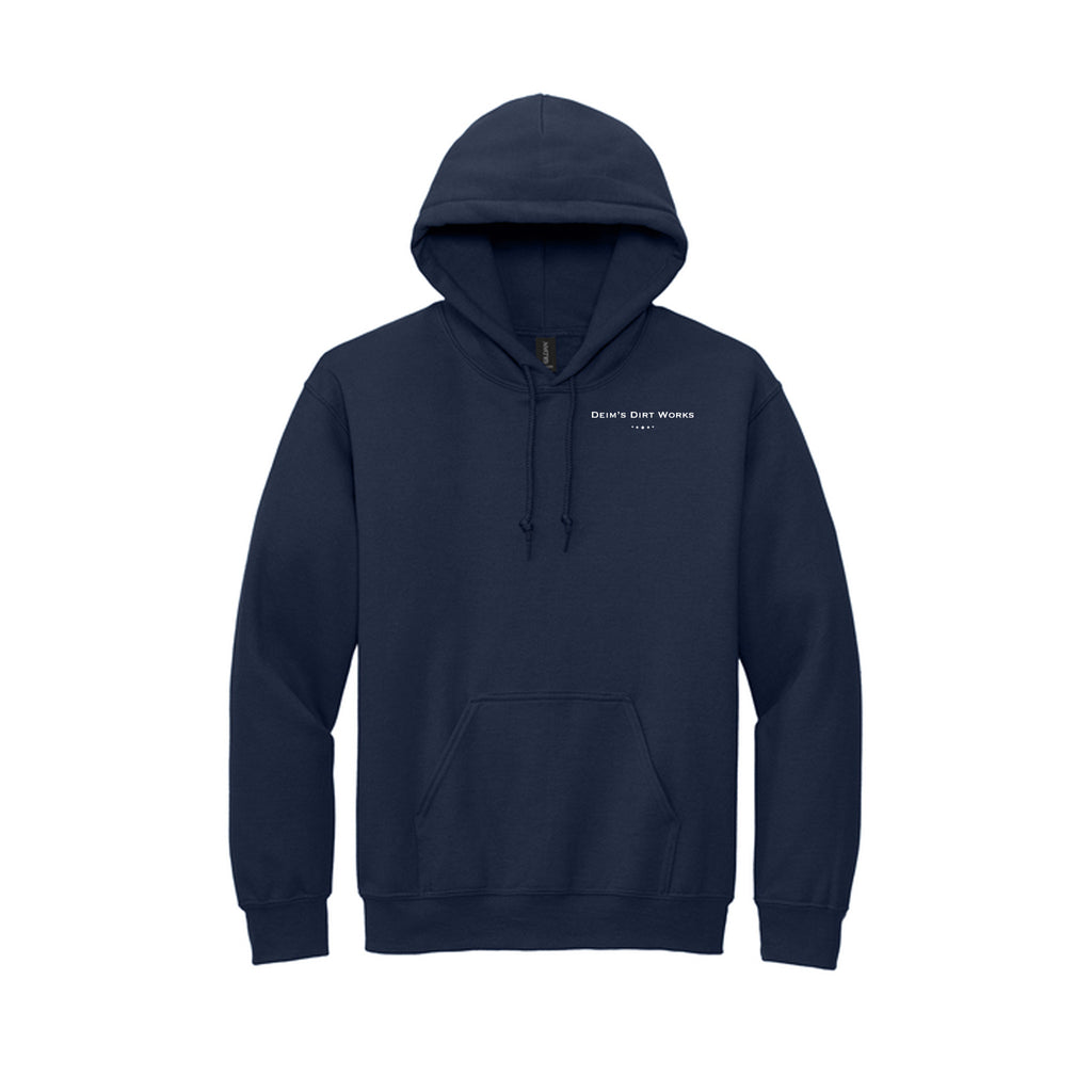 Deim's Dirt Works - Gildan® DryBlend® Pullover Hooded Sweatshirt