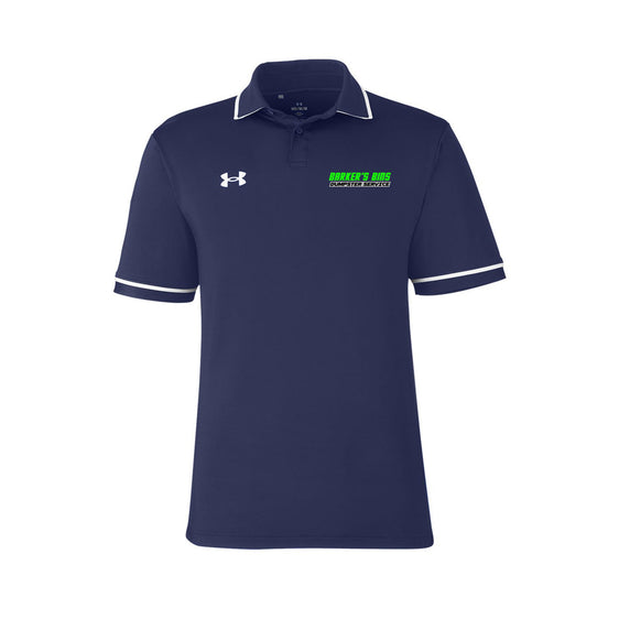 Barker's Bins Dumpster Service - Men's Tipped Teams Performance Polo