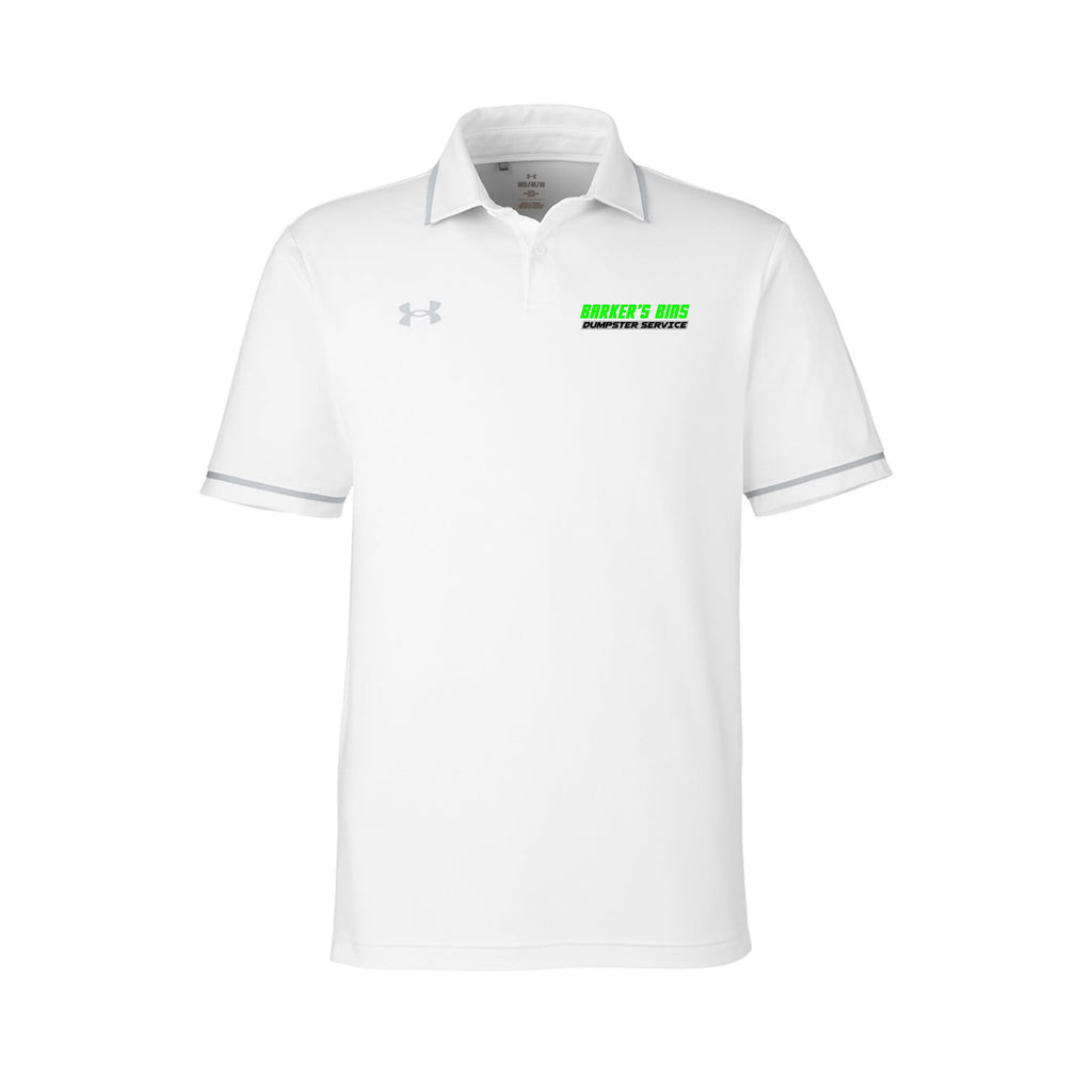 Barker's Bins Dumpster Service - Men's Tipped Teams Performance Polo