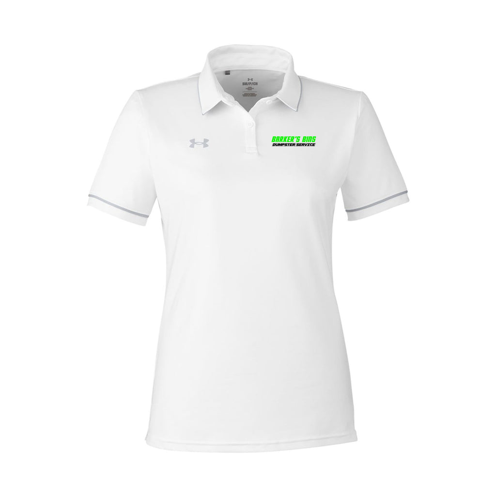 Barker's Bins Dumpster Service - Women's Tipped Teams Performance Polo
