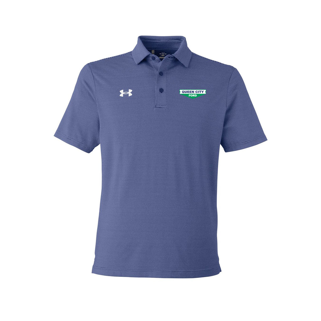 Queen City Ford - Men's Destin Drive Striped Performance Polo