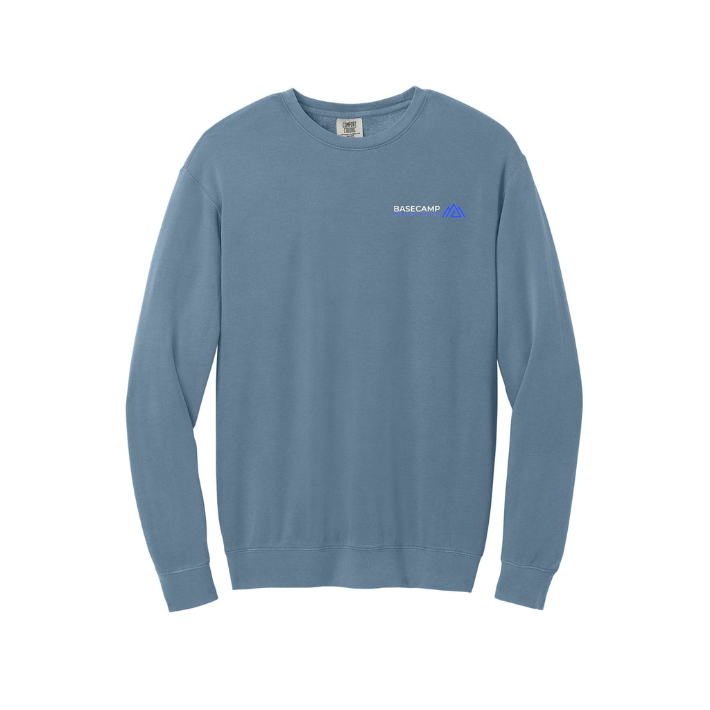Basecamp Recovery Center - Comfort Colors® Lightweight Crewneck Sweatshirt