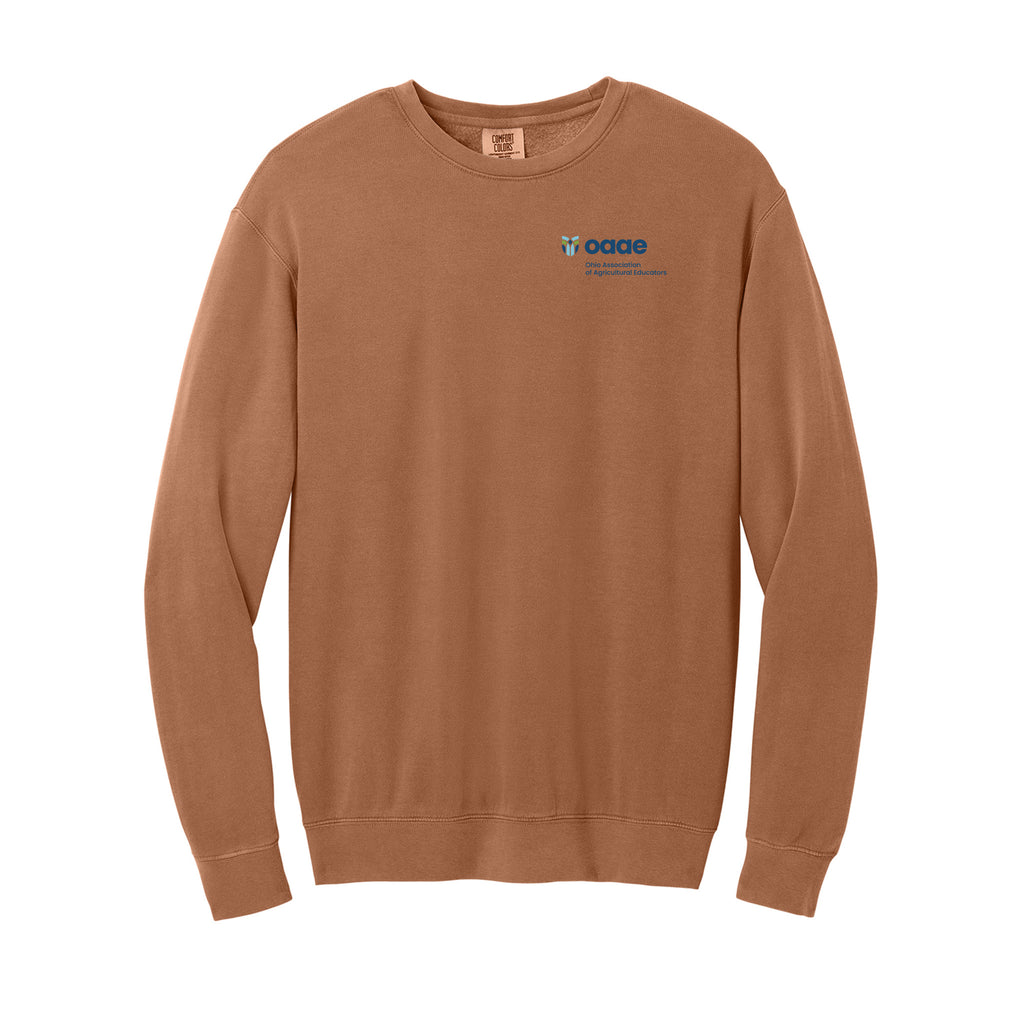 Ohio OAAE - Comfort Colors® Lightweight Crewneck Sweatshirt