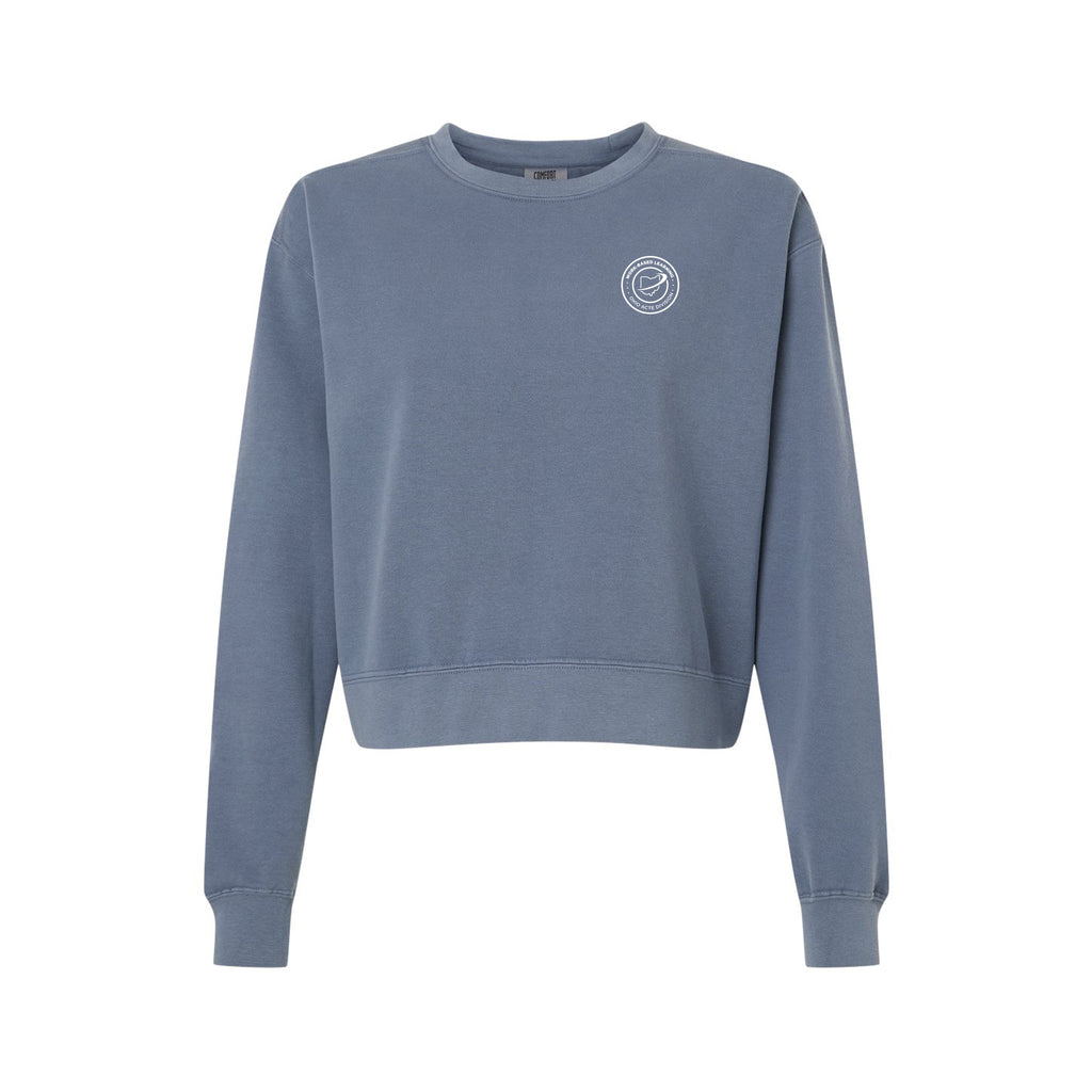 OHIO ACTE WBLD - Women's Garment-Dyed Mid-Length Crewneck Sweatshirt