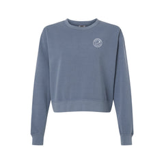 OHIO ACTE WBLD - Women's Garment-Dyed Mid-Length Crewneck Sweatshirt