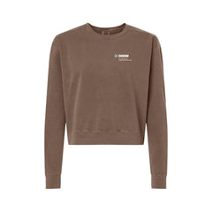 Ohio OAAE - Women's Garment-Dyed Mid-Length Crewneck Sweatshirt