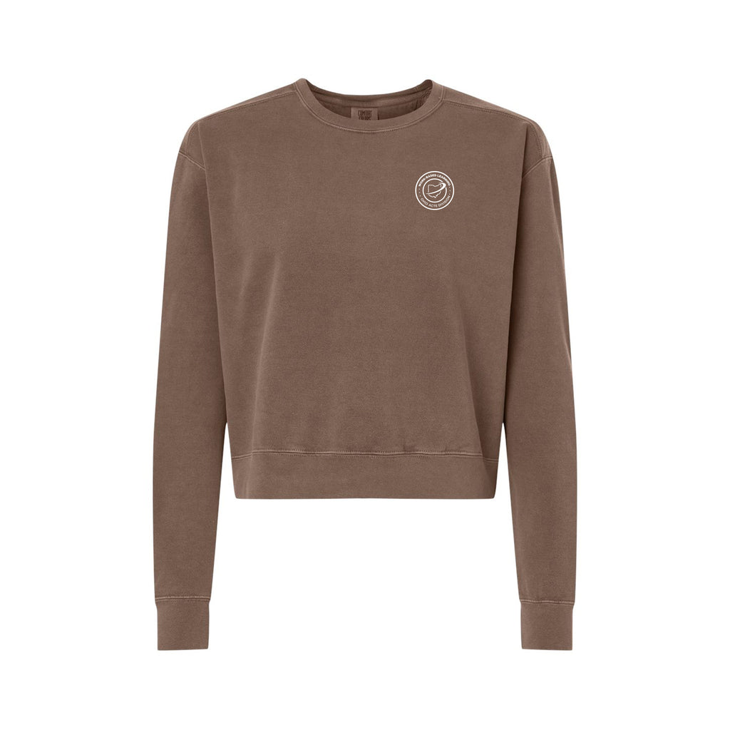 OHIO ACTE WBLD - Women's Garment-Dyed Mid-Length Crewneck Sweatshirt