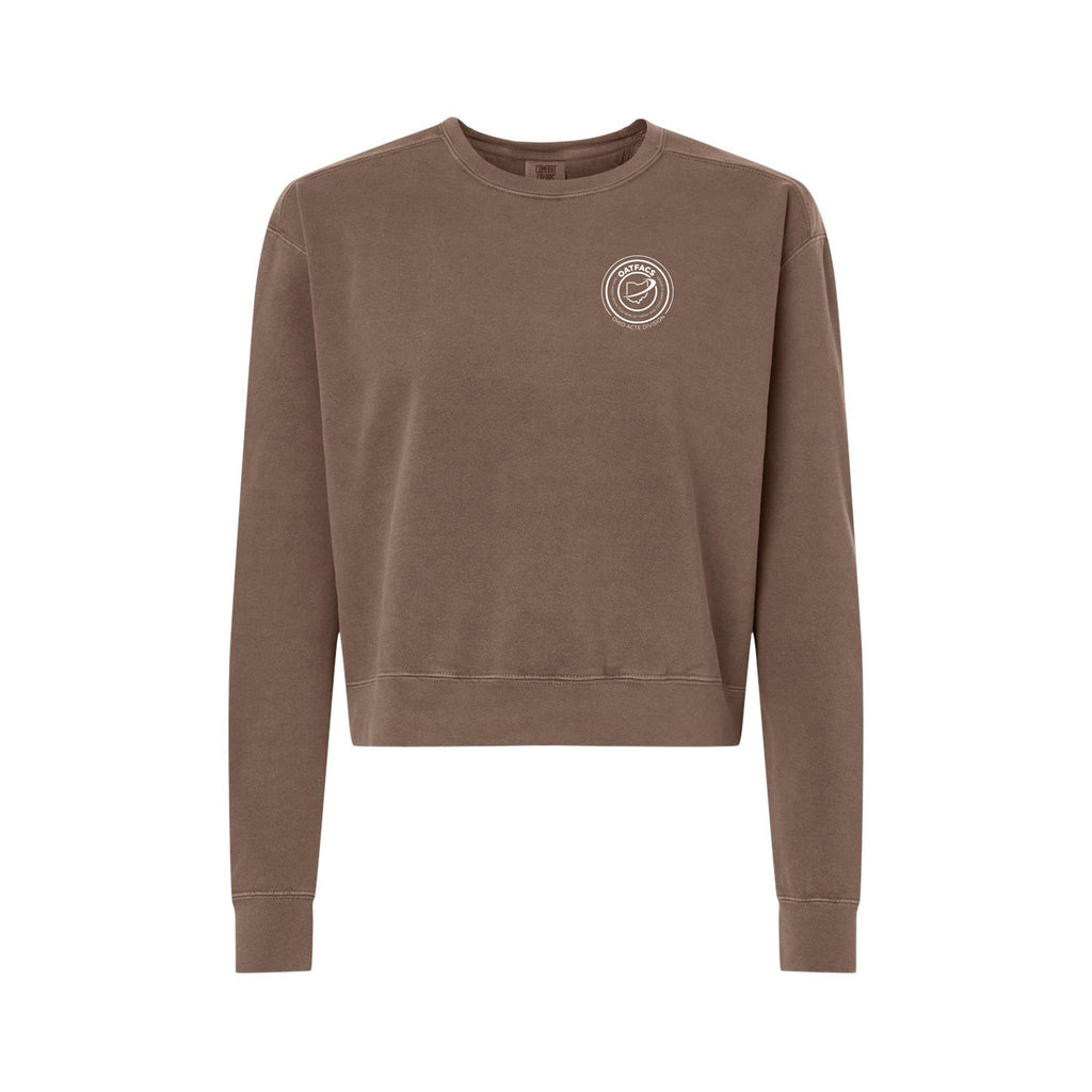 Ohio OATFACS Division - Women's Garment-Dyed Mid-Length Crewneck Sweatshirt