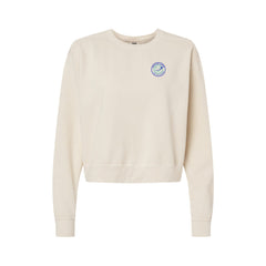 OHIO ACTE WBLD - Women's Garment-Dyed Mid-Length Crewneck Sweatshirt