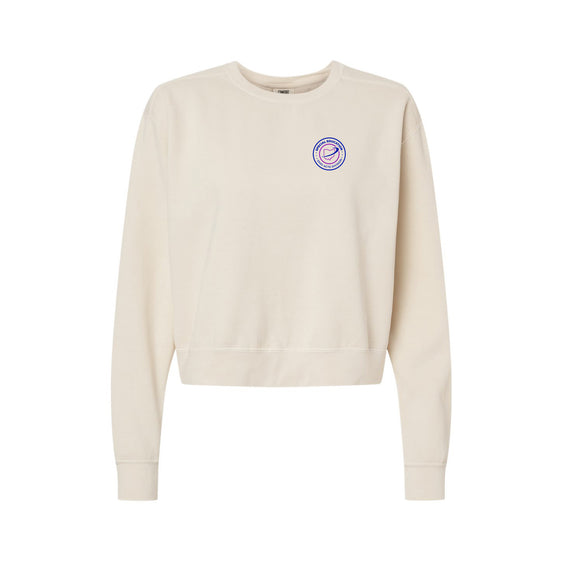 OHIO ACTE Special Education - Women's Garment-Dyed Mid-Length Crewneck Sweatshirt