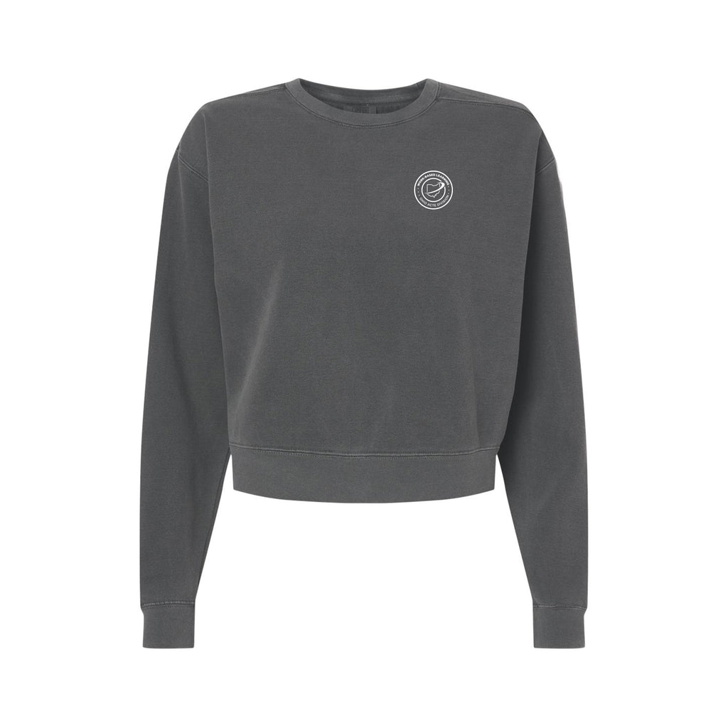 OHIO ACTE WBLD - Women's Garment-Dyed Mid-Length Crewneck Sweatshirt