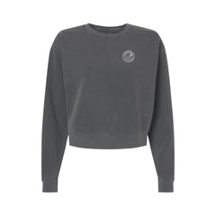 OHIO ACTE WBLD - Women's Garment-Dyed Mid-Length Crewneck Sweatshirt