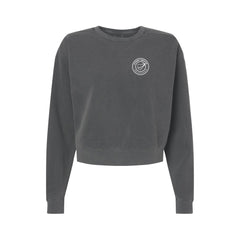 OHIO ACTE Student Services - Women's Garment-Dyed Mid-Length Crewneck Sweatshirt