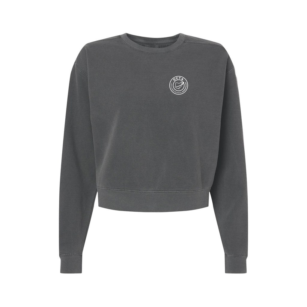 Ohio OCTA - Women's Garment-Dyed Mid-Length Crewneck Sweatshirt