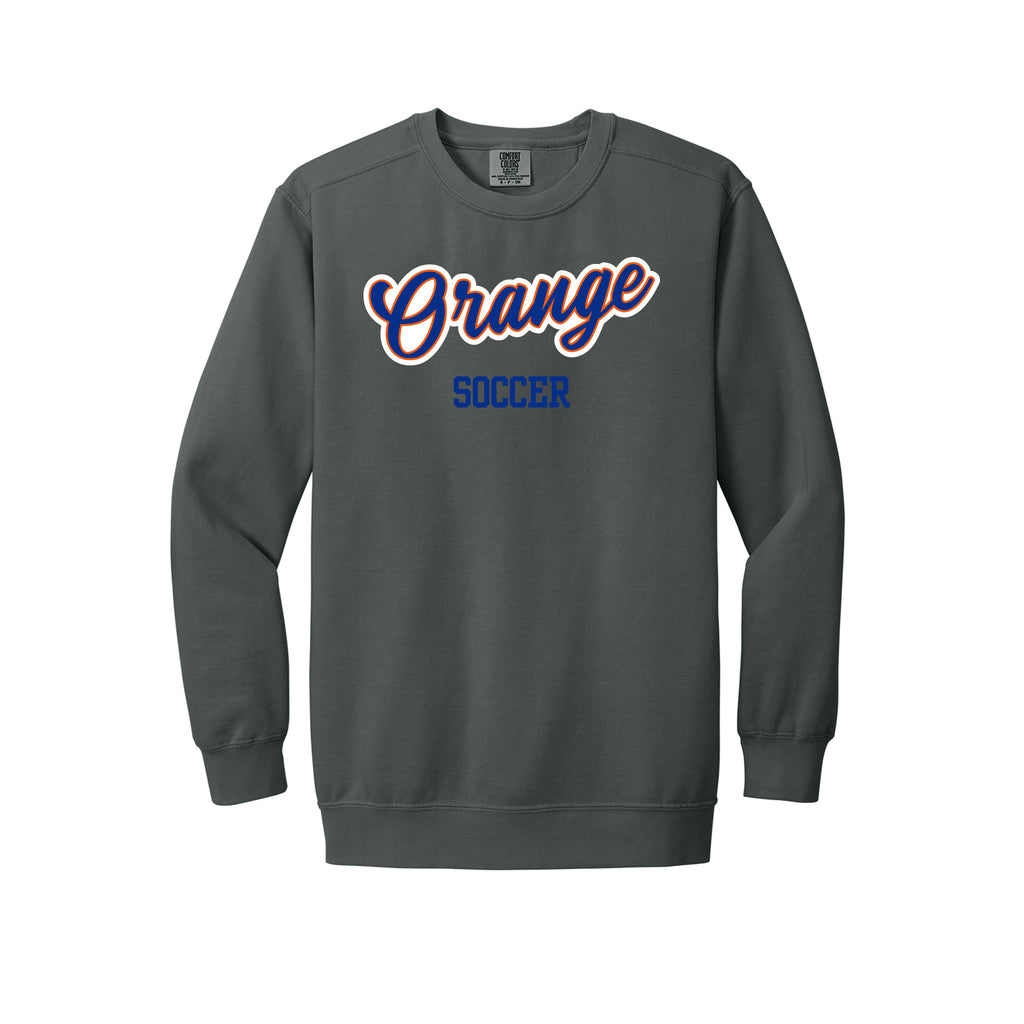 Olentangy Orange Soccer - Comfort Colors® Ring Spun Crewneck Sweatshirt