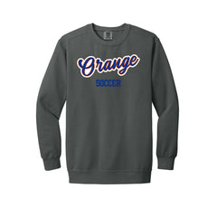 Olentangy Orange Soccer - Comfort Colors® Ring Spun Crewneck Sweatshirt
