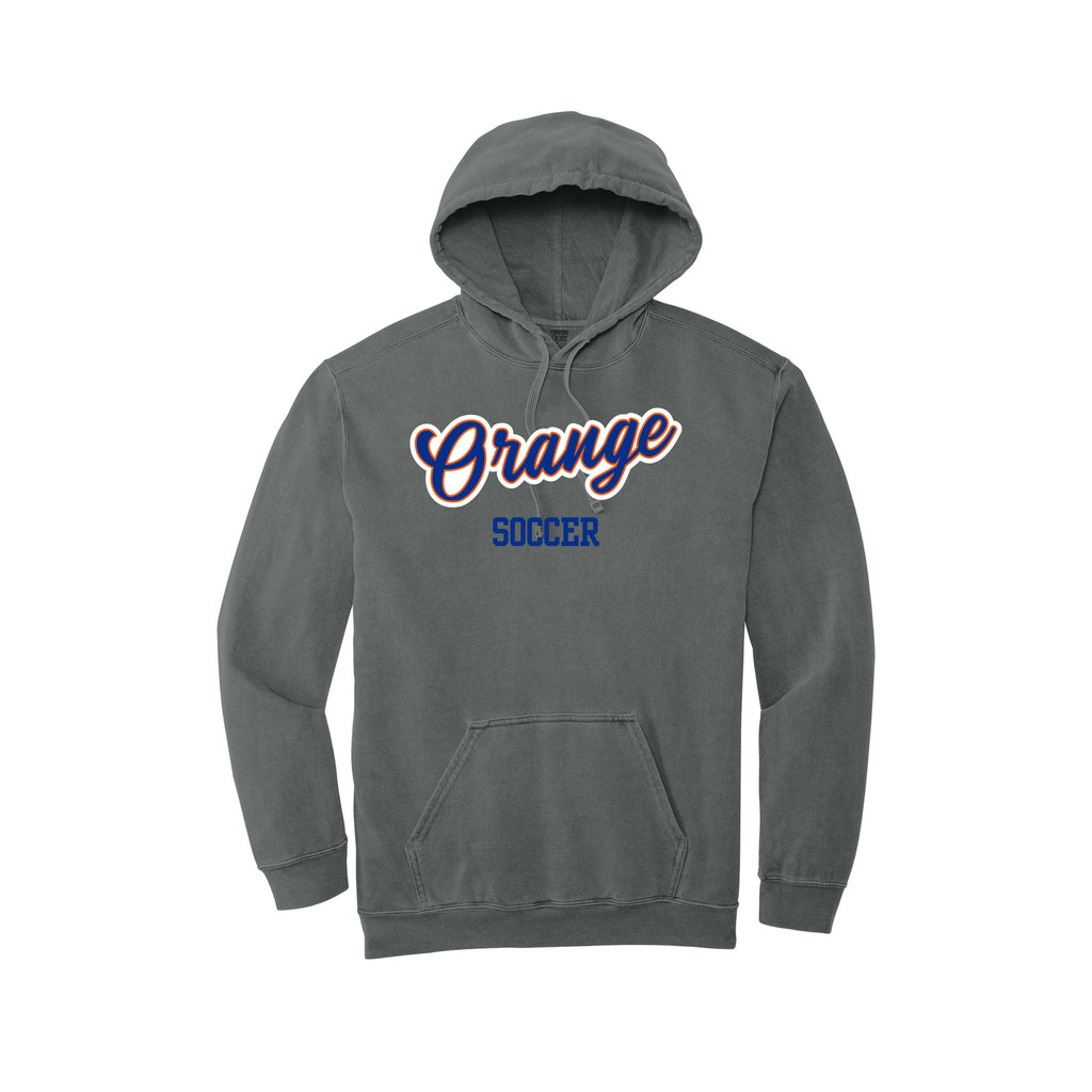 Olentangy Orange Soccer - Comfort Colors® Ring Spun Hooded Sweatshirt