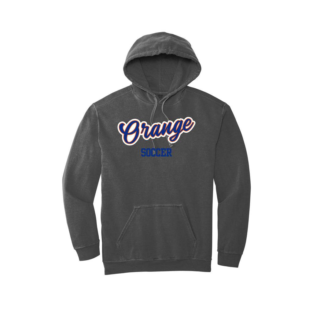 Olentangy Orange Soccer - Comfort Colors® Ring Spun Hooded Sweatshirt