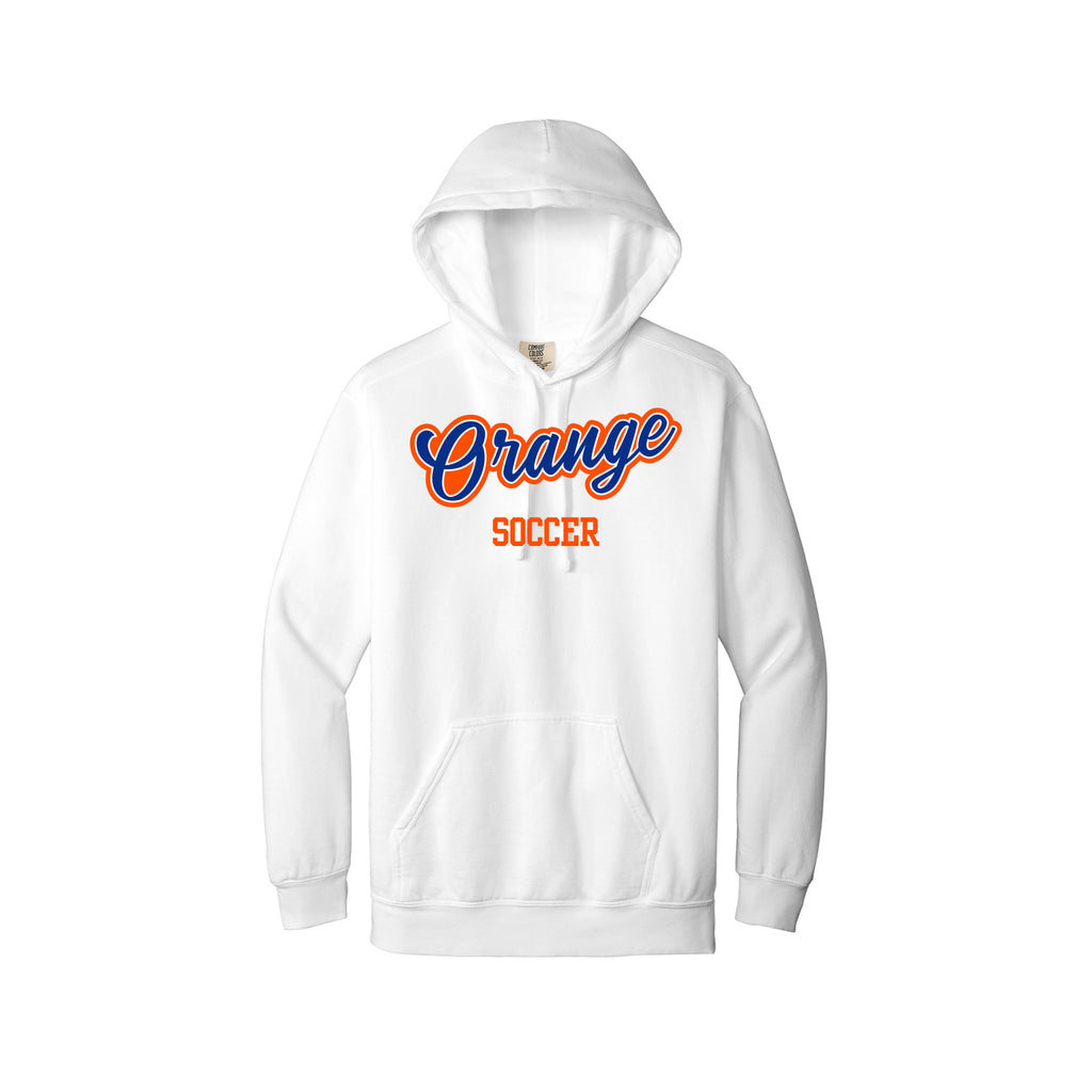 Olentangy Orange Soccer - Comfort Colors® Ring Spun Hooded Sweatshirt
