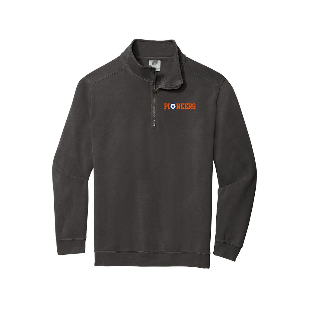 Olentangy Orange Soccer - Comfort Colors® Ring Spun 1/4-Zip Sweatshirt