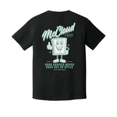 McCloud Windows - Comfort Colors® Heavyweight Ring Spun Tee - Retro Character Design