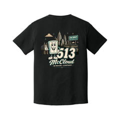McCloud Windows - Comfort Colors® Heavyweight Ring Spun Tee - 513 Full Back