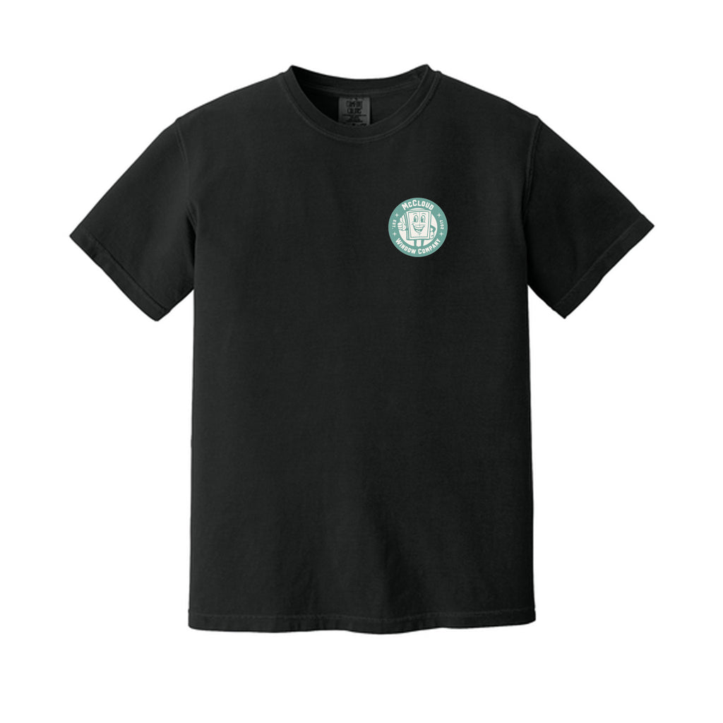 McCloud Windows - Comfort Colors® Heavyweight Ring Spun Tee - Retro Character Design