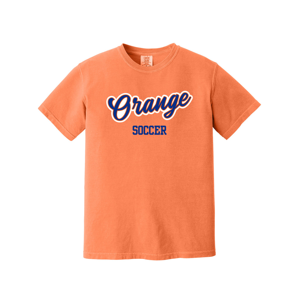 Olentangy Orange Soccer - Comfort Colors® Heavyweight Ring Spun Tee