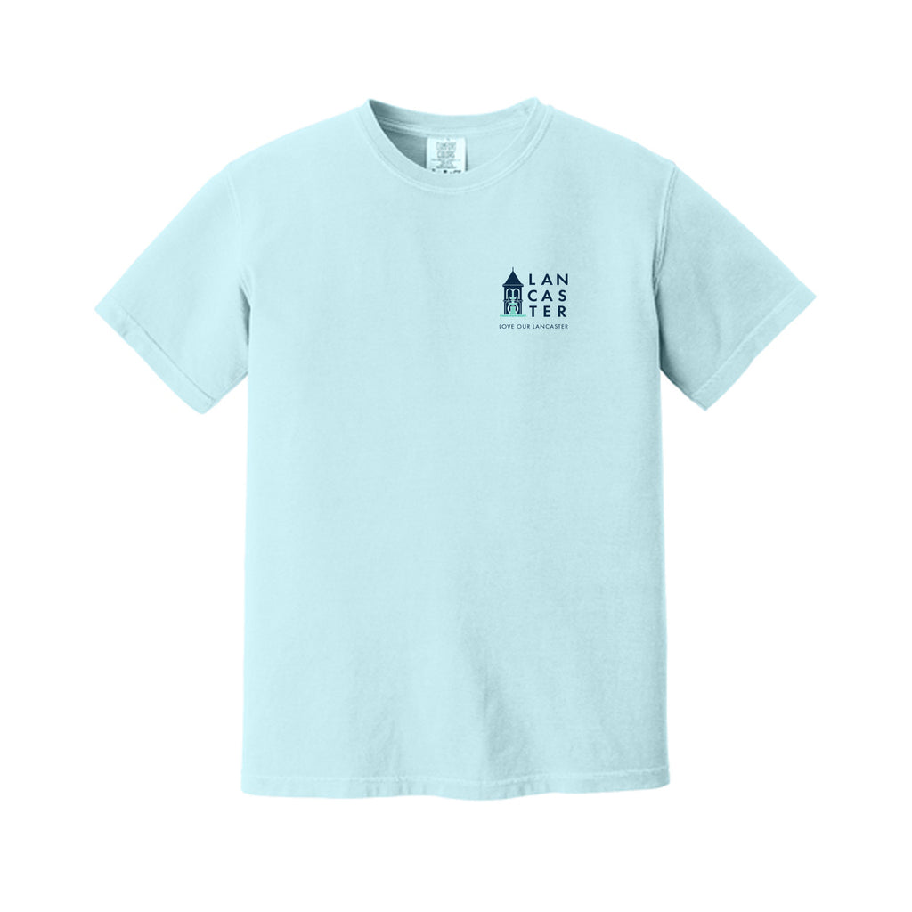 City of Lancaster - Comfort Colors® Heavyweight Ring Spun Tee - Left Chest