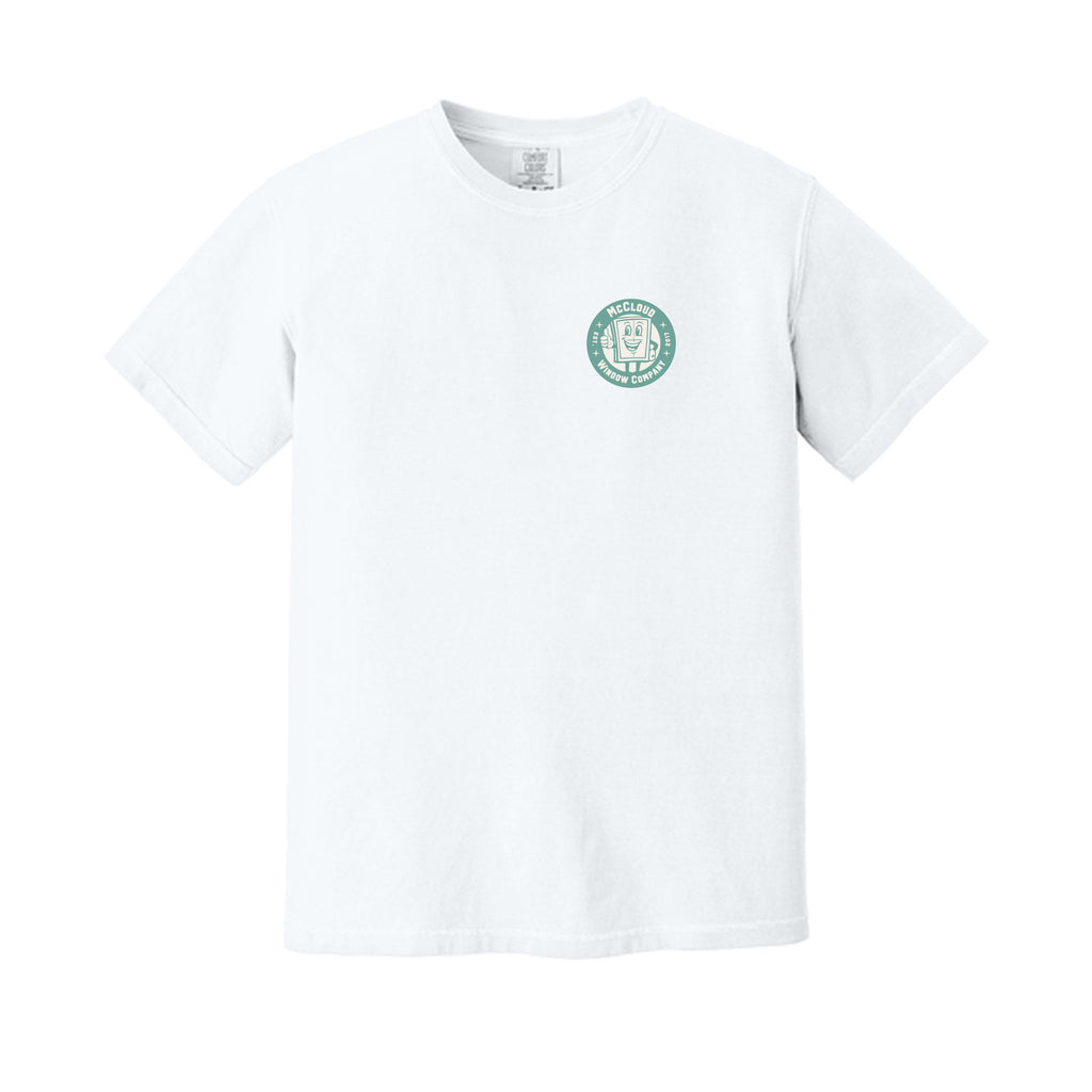 McCloud Windows - Comfort Colors® Heavyweight Ring Spun Tee - Retro Character Design