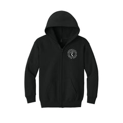 Medallion Swim Team - Gildan® Youth Heavy Blend™ Full-Zip Hooded Sweatshirt