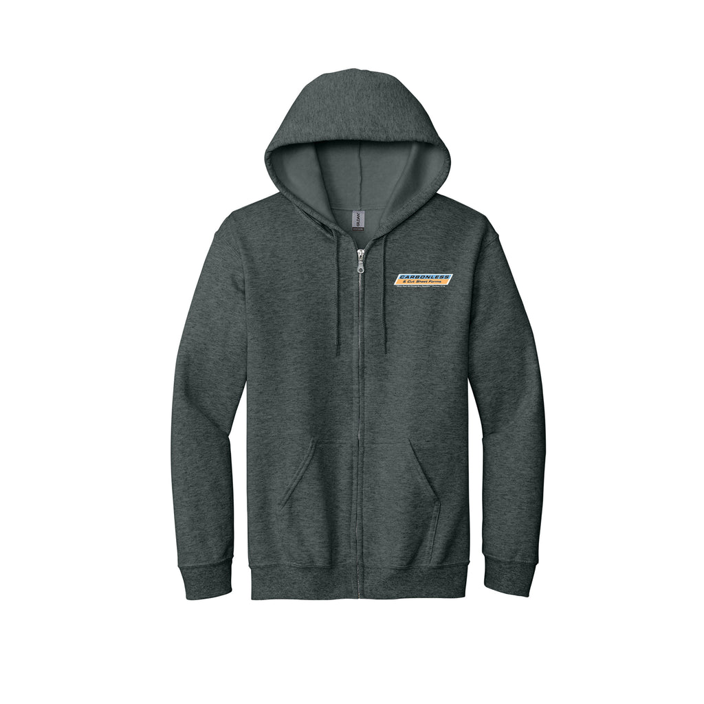 Carbonless Cut - Gildan® - Heavy Blend™ Full-Zip Hooded Sweatshirt