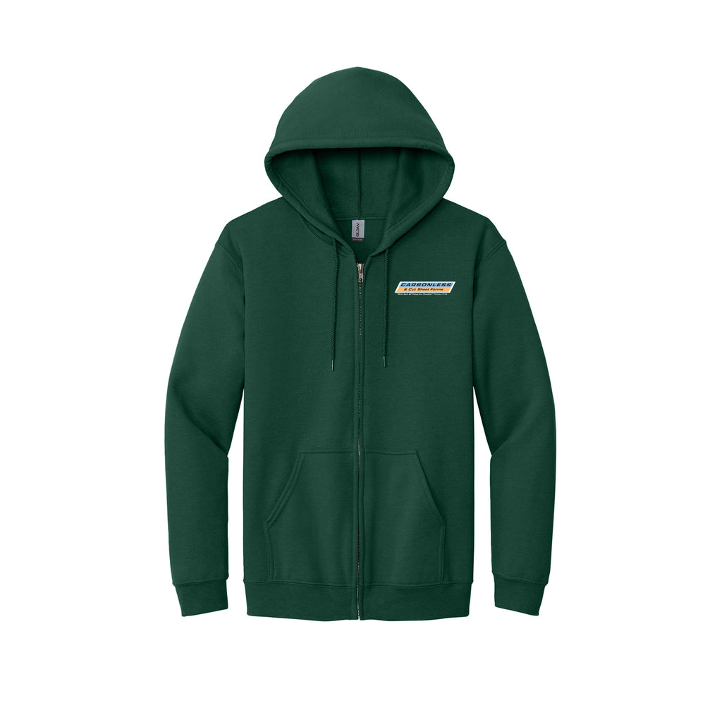 Carbonless Cut - Gildan® - Heavy Blend™ Full-Zip Hooded Sweatshirt