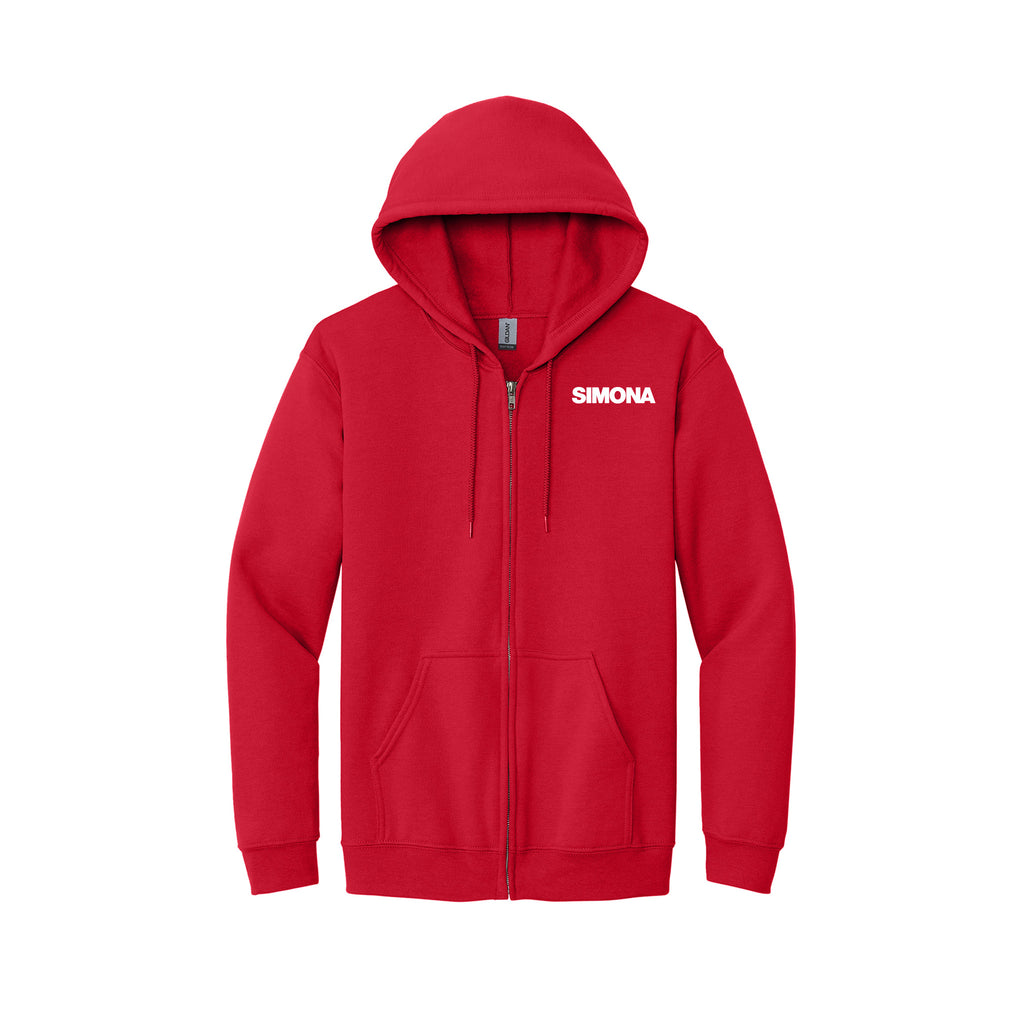 Simona - Gildan Heavy Blend Full-Zip Hooded Sweatshirt