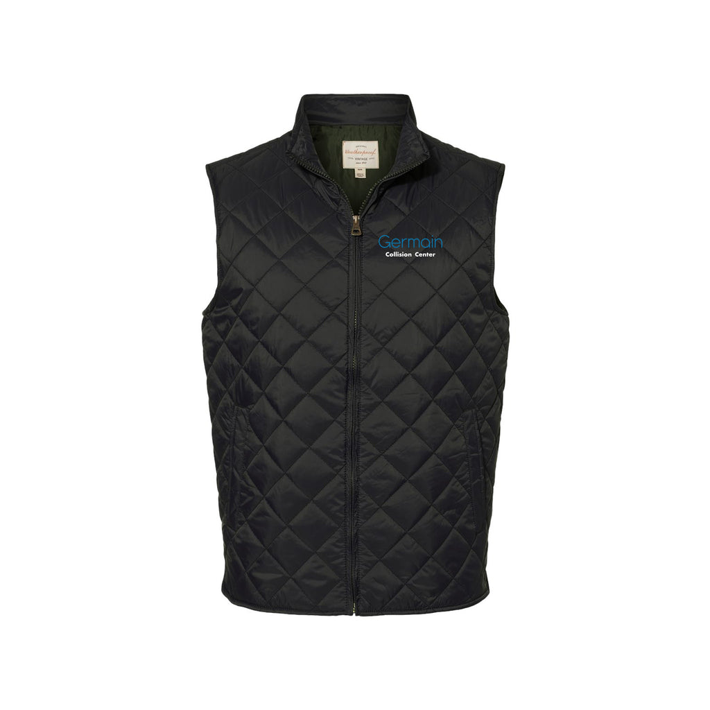 Germain Collision Center - Weatherproof - Vintage Diamond Quilted Vest